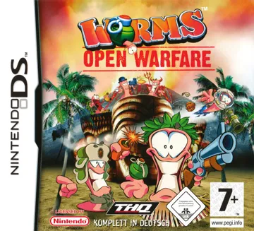 Worms - Open Warfare (Europe) (En,Fr,De,Es,It) box cover front